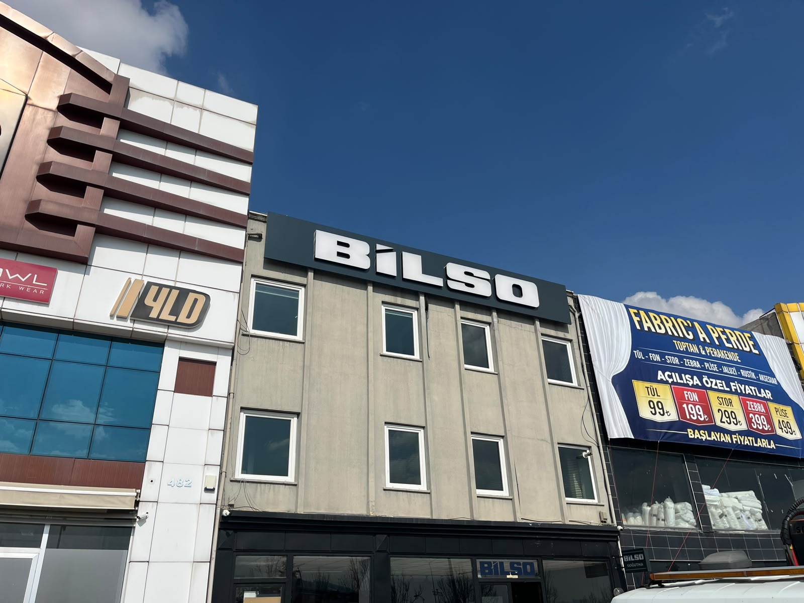 Bilso Soğutma Çatı Tabelası ve Fener Tabela