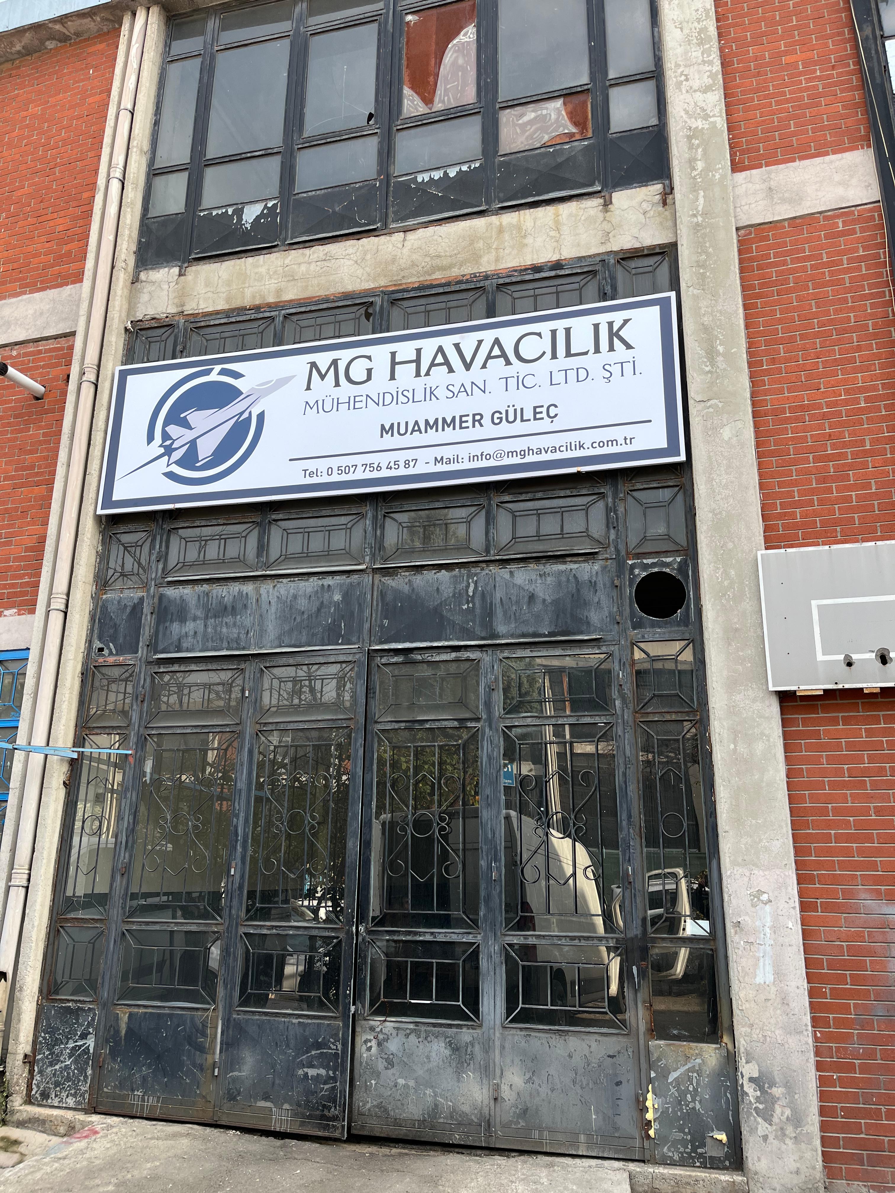MG Havacılık Işıksız Germe Tabela