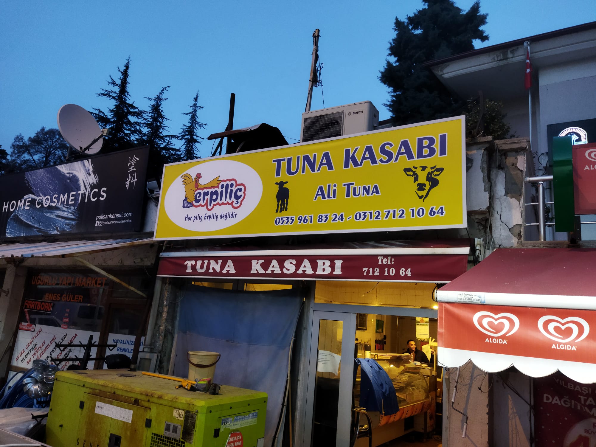 Erpiliç Işıksız Germe Tabela